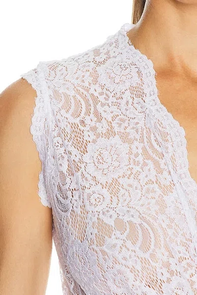 Sid Neigum Lace Triple Loop Knit Dress In White