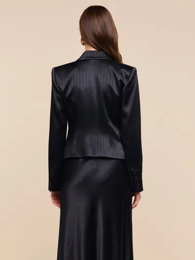 L'agence Misa Single Breasted Blazer In Black