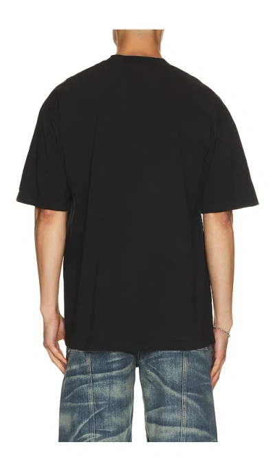 Born X Raised Headline Tee In Black
