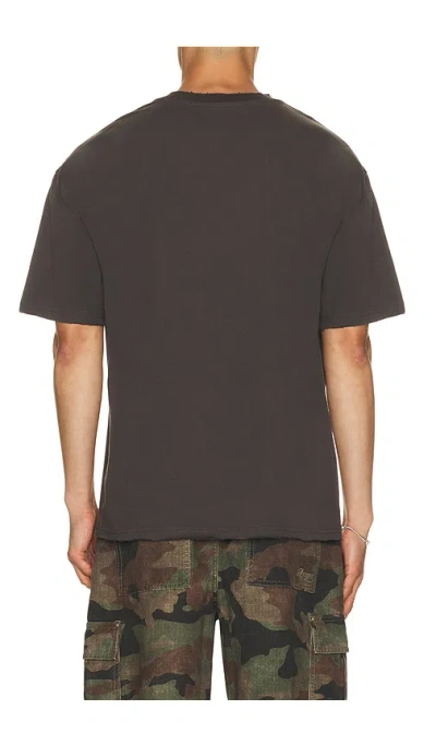 Born X Raised University Tee In Brown