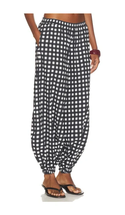 Weworewhat Pull On Balloon Pant In Black