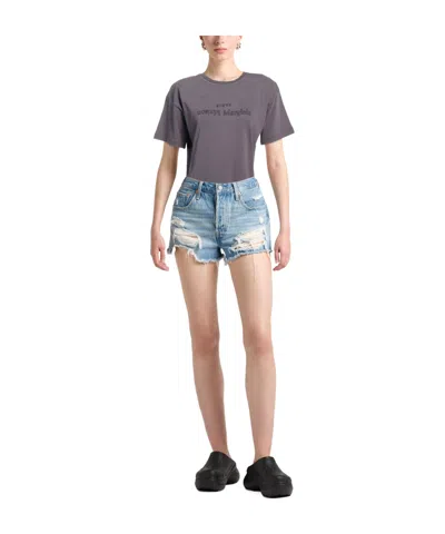 Maison Margiela Solid Color T-shirt In Gray