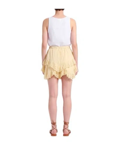 Isabel Marant Étoile Solid Shorts In Neutral