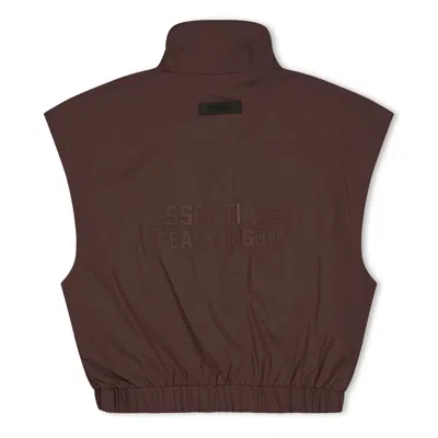Essentials Zipper Vest In Multi