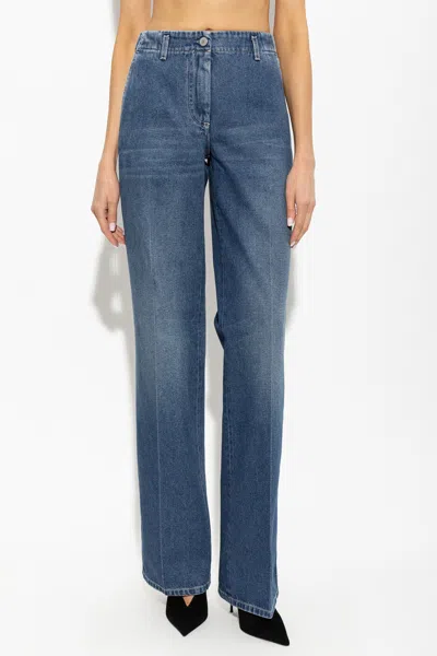 Dries Van Noten Belt-loop Jeans In Blue