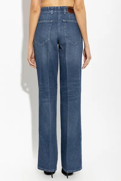 Dries Van Noten Belt-loop Jeans In Blue