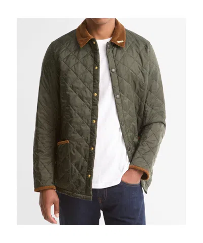 Barbour Liddesdale Quilted-pattern Jacket In Green