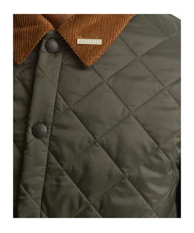 Barbour Liddesdale Quilted-pattern Jacket In Green