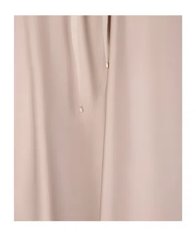 Herno Beige Modal Polyester Elastan Skirt In Pink