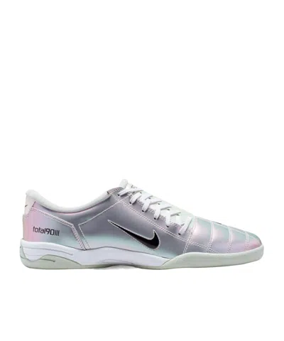 Nike Silver Total 90 Premium Sneakers In Silver