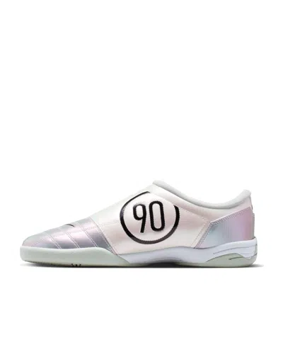 Nike Silver Total 90 Premium Sneakers In Silver