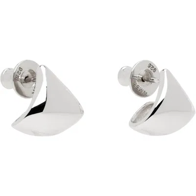 Numbering 3308 Ear Stud In Metallic