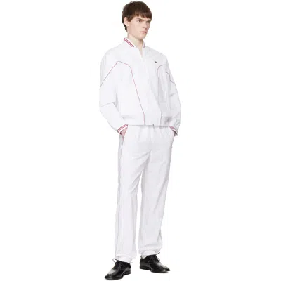 Lacoste Logo-patch Jacket In Animal Print