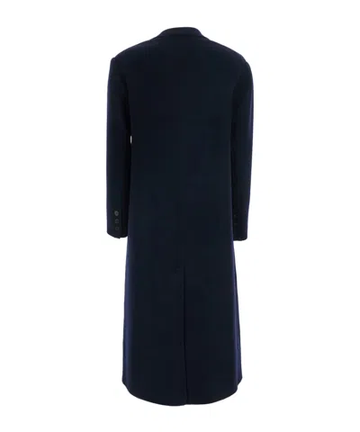 Jucca Double-breasted Coat In Blue