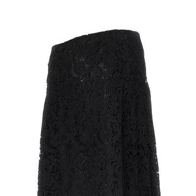 Fendi Gonna Lace Macrame In Black