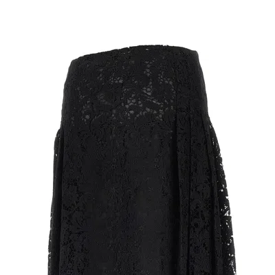 Fendi Gonna Lace Macrame In Black