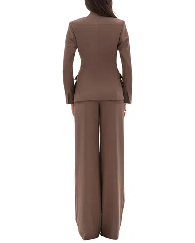 Bgl 2pc Jacket & Pant Set In Brown