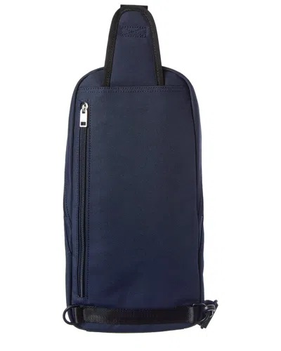 Diesel Logo Basic Slingback Letter Mono Backpack In Blue
