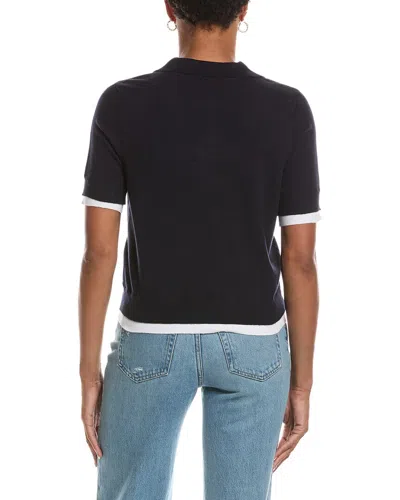 Rd Style Jiya Short Sleeve Polo Neck Pullover In Gray