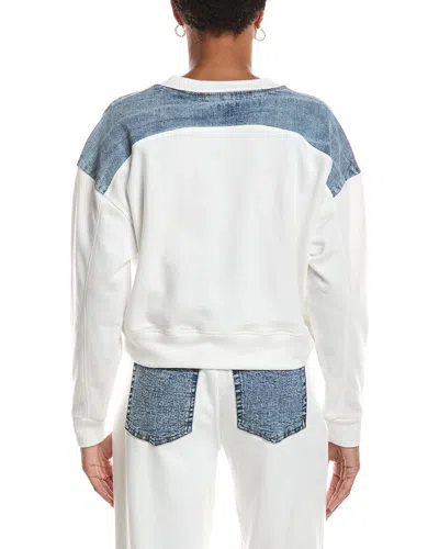 Rd Style Lucie French Terry Pullover In White