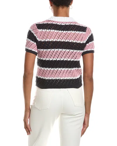 Rd Style Elei Short Sleeve Polo Neck Pullover In Multi