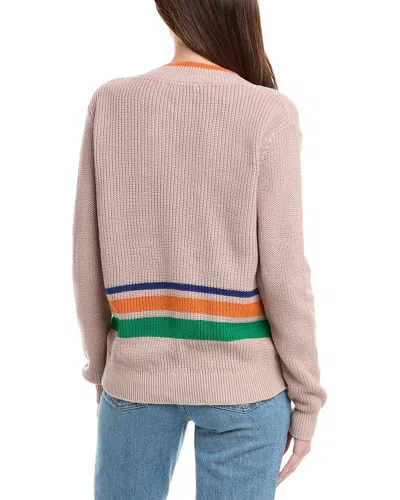 Labiz Lalamia V-neck Pullover In Brown