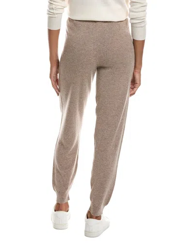 Incashmere Drawstring Cashmere Jogger Pant In Neutral