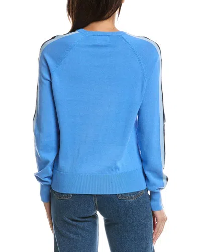 Wispr Sofie Star Stripe Sweater In White