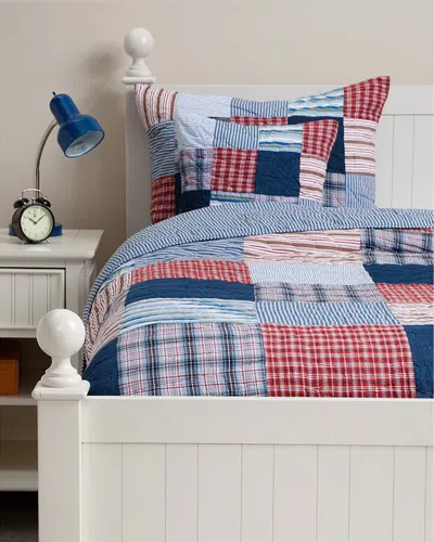 Amity Home 160 Thread Count Ryan Twin Quilt Set In Multi