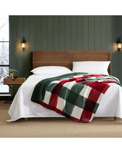 Eddie Bauer Mountain Fall Plaid Throw In Multi