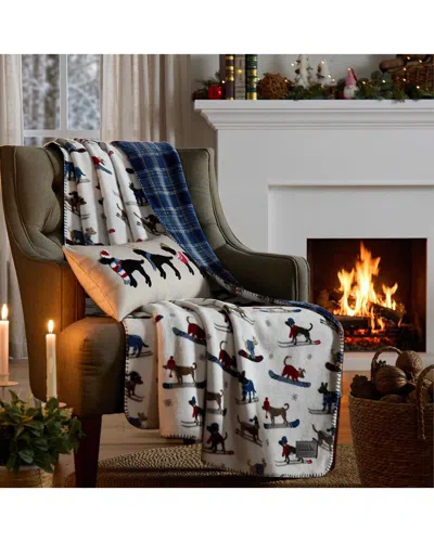 Eddie Bauer Ski Patrol Plaid Throw In Multi