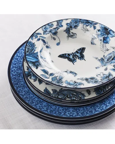 Marchesa Monarcha 4pc Pasta Bowl Set In Blue