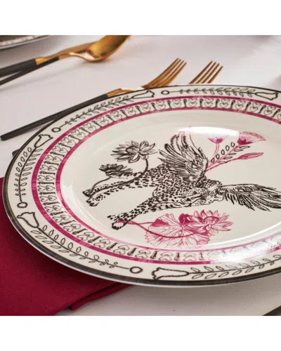Marchesa Serengeti 4pc Dinner Plate Set In Multi