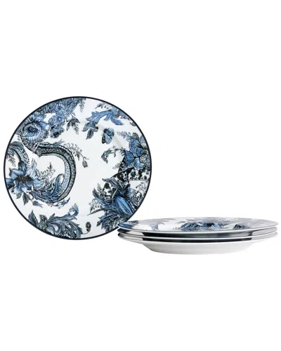 Marchesa Monarcha 4pc Salad Plate Set In Blue