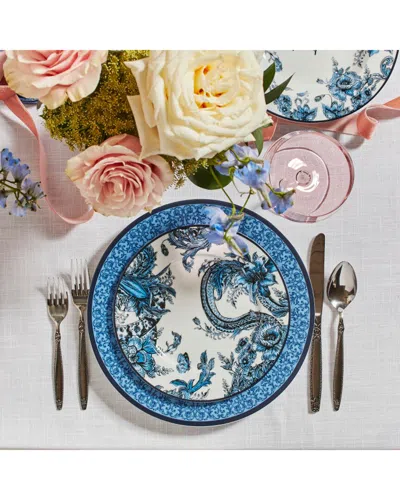 Marchesa Monarcha 4pc Salad Plate Set In Blue