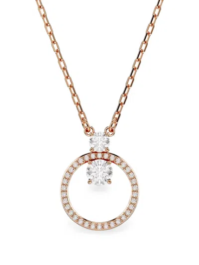 Swarovski Constella Pendant In Gold