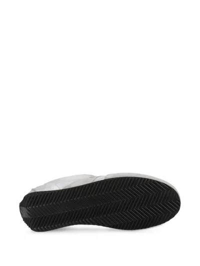 Philippe Model Planche Low Panelled Sneakers In Silver