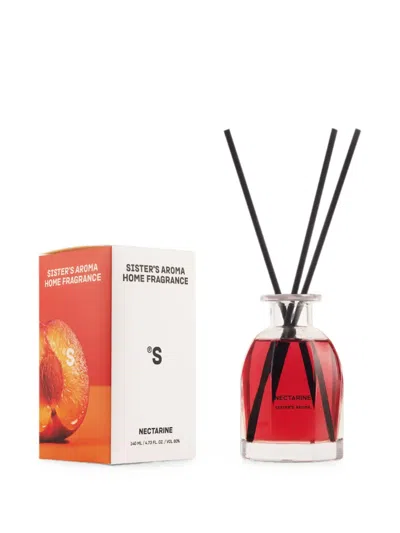 Sister’s Aroma Nectarine Reed Diffuser In Red