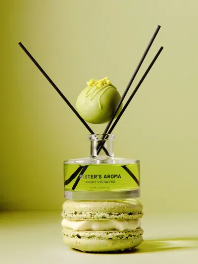 Sister’s Aroma Angry Pistachio Reed Diffuser In Multi