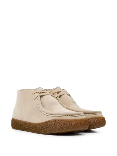 Camper Peu Terreno Leather Ankle Boots In Multi