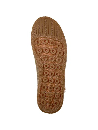 Camper Peu Terreno Suede Mules In Multi