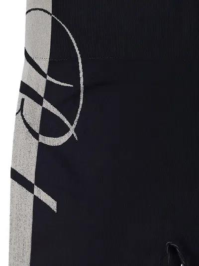 Rhude Logo-knit Shorts In Multi