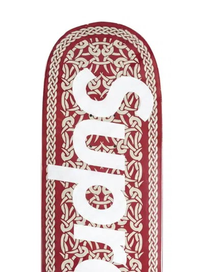 Supreme Celtic Knot Skateboard Deck In Multi