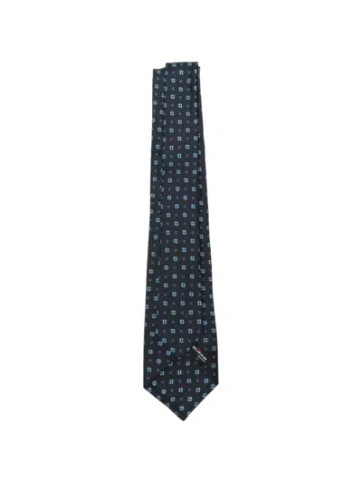 Kiton Floral-pattern Tie In Multi