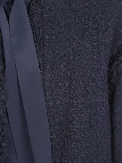 Mantù Long-sleeve Jacket In Blue