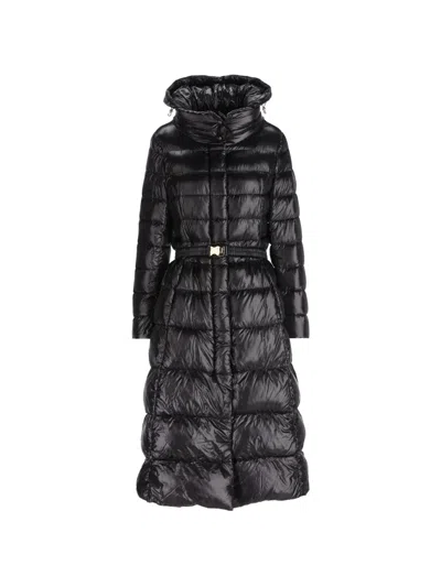 Herno Direct-injected Down Filled Down Jacket In Black