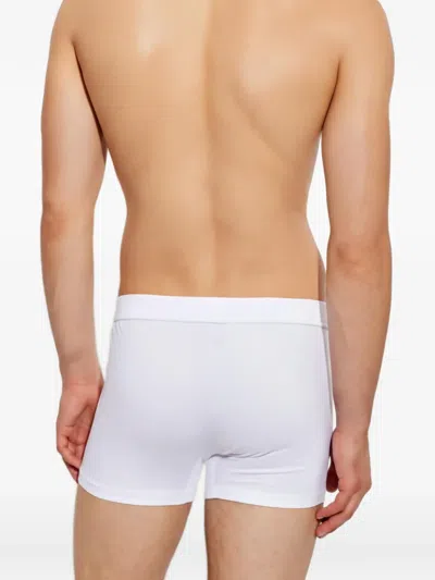 Dsquared2 Logo-patch Boxer Briefs In White