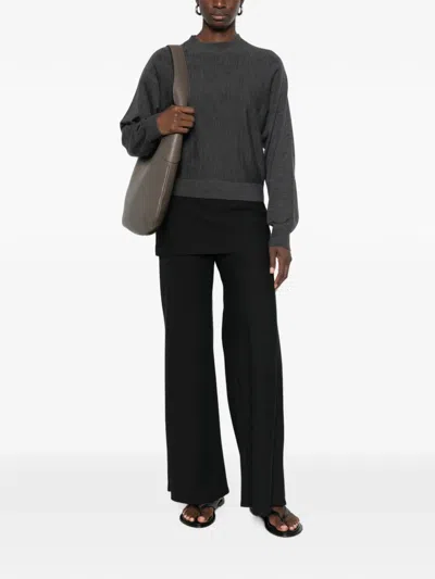 Eleh Ribbed-knit Wool Sweater In Multi