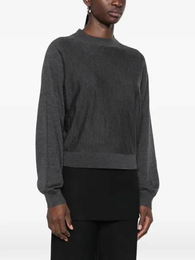 Eleh Ribbed-knit Wool Sweater In Multi