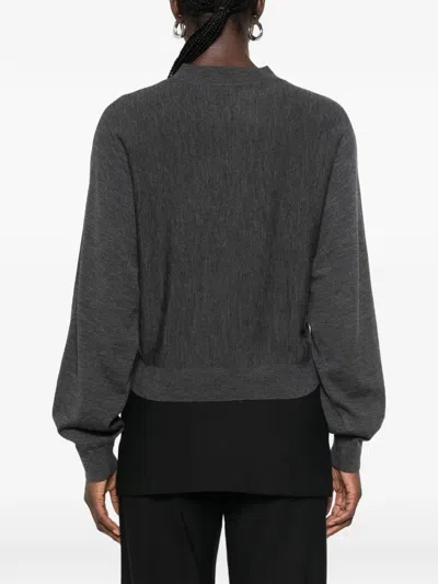 Eleh Ribbed-knit Wool Sweater In Multi